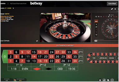 Live Roulette Betway Casino
